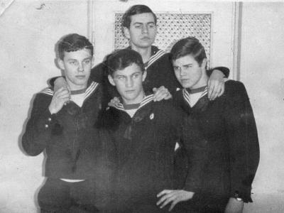 W internatowym pokoju, ok. 1966