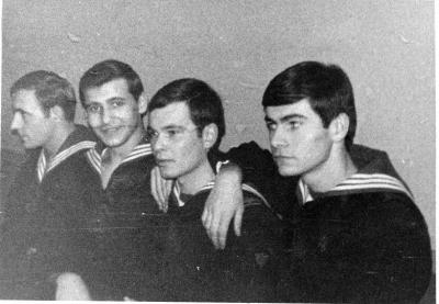 W internatowej świetlicy, ok 1966
