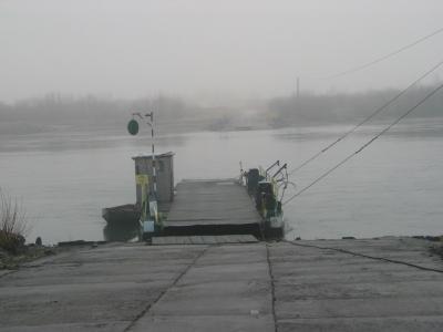 Prom międzybrzegowy na Wiśle w Baranowie Sandomierskim