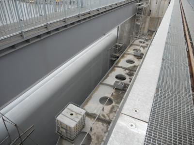 Jaz Brzeg Dolny km 281.4 O.D.W-Remont