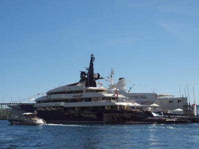Port jachtowy w Monaco, wrzesień 2011