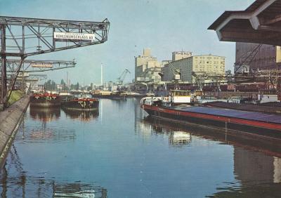 Port Kleinhüningen w Bayzlei ok. 1965