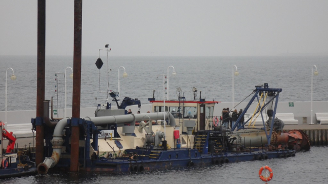 Pogłębiarka ssąco skrawająca KAZIMIERZ I