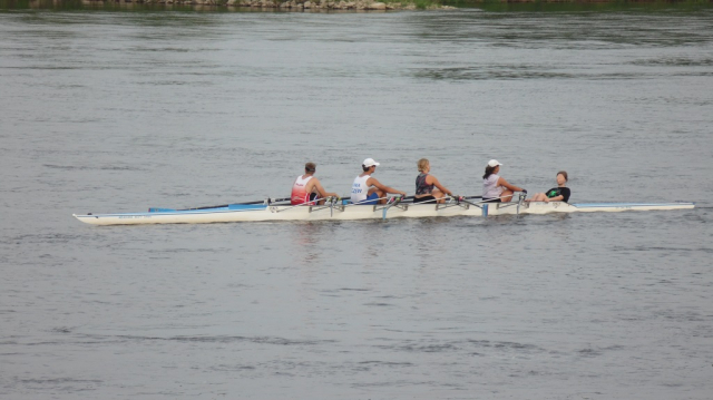 Trening wioślarzy KKS Unia Tczew