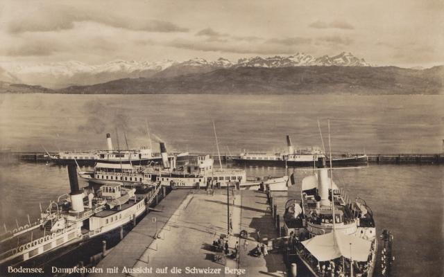 Port we Friedrichshafen w roku 1932