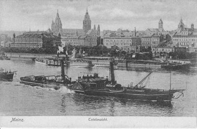 Moguncja w roku 1905