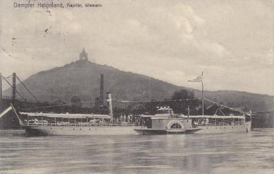 Wezera w pobliżu Minden, rok 1914
