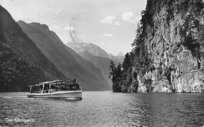 Jezioro Königssee, ok.1965 