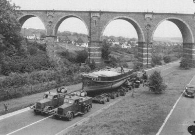 Lądowy transport holownika, 1941