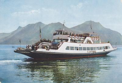 Jezioro Lago Maggiore ok. 1960