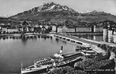 Jezioro Czterech Kantonów w Szwajcarii