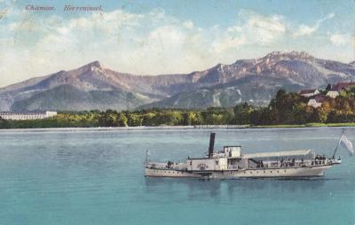 Jezioro Chiemsee w Bawarii