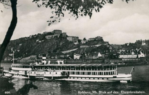 Twierdza Ehrenbreitstein ok.1928