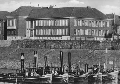 Port w Duisburgu 1956