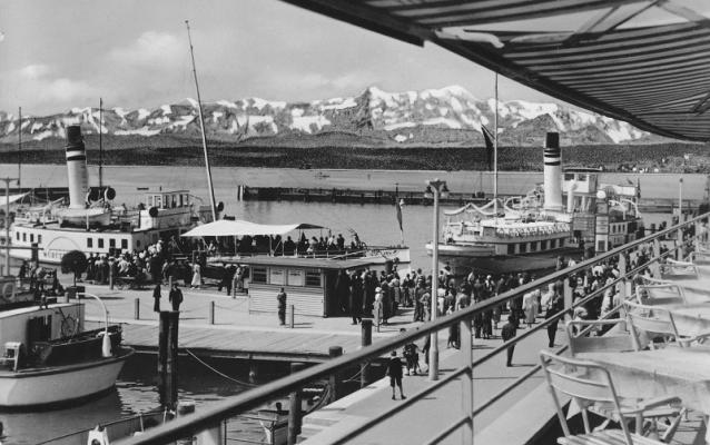 Port we Friedrichshafen. Rok 1938