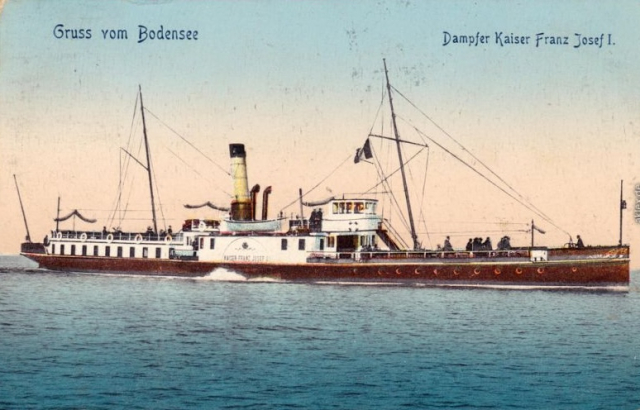 Na Jeziorze Bodeńskim ok. roku 1910