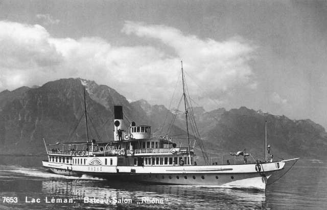 Jezioro Genewskie ok. 1950
