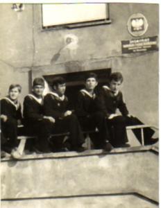 Fotografia abiturientów z klasy Vc 1971