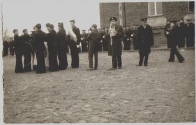 Przysięga na sztandar TŻŚ - listopad 1966