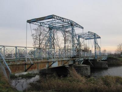 Most na Tynie w Jeziorze, 12.2011
