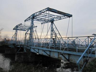 Most na Tynie w Jeziorze, 12.2011