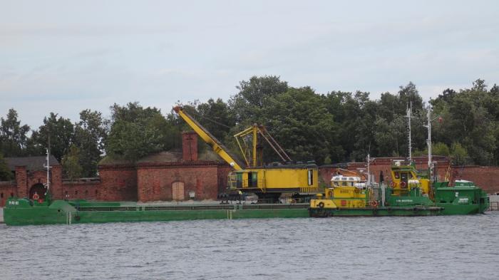 Pogłębianie Martwej Wisły