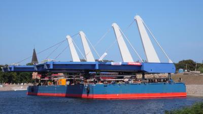 Budowa nowego mostu w Gdańsku Sobieszewie