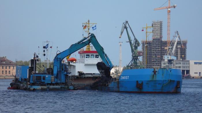 Pogłębianie Kanału Kaszubskiego