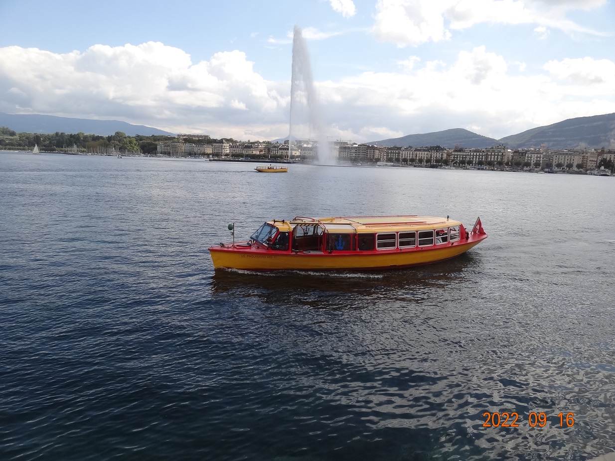 Genewa - tramwaje wodne