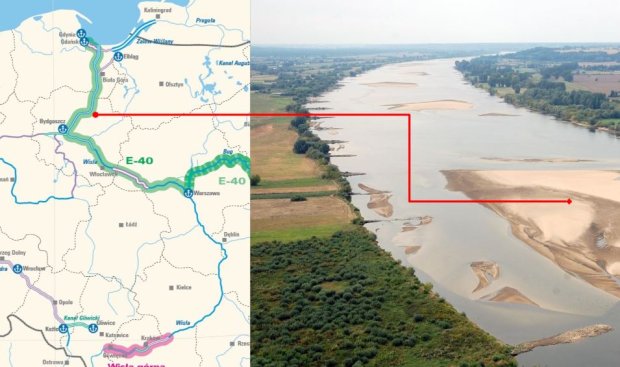 Barki z kontenerami popłyną do portów?