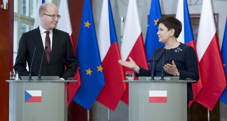 Spotkanie Szydło z premierem Czech. Mówiono też o żegludze na Odrze