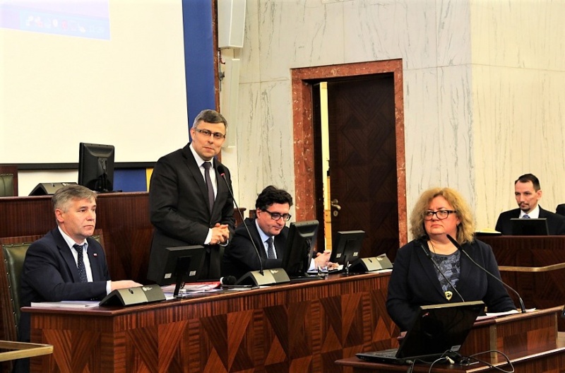 O planach żeglownego połączenia D-O-L w Sejmie Śląskim