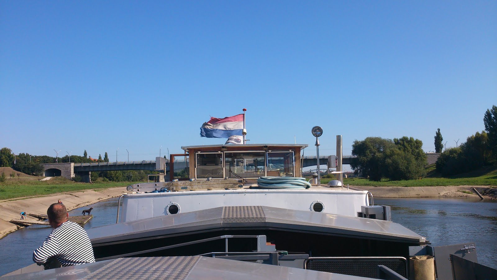 Jak amatorzy płynęli barką