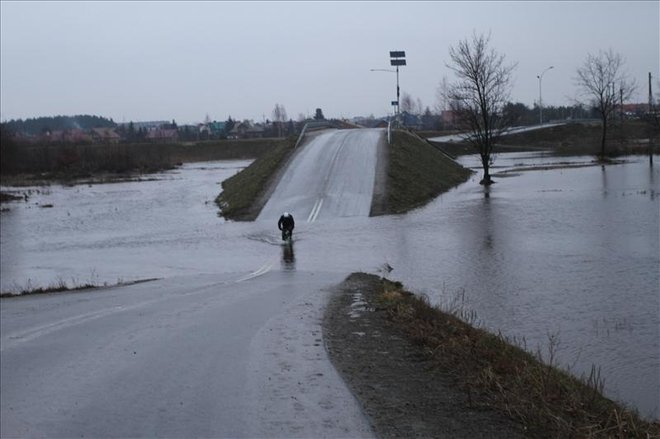 Absurdalny most na Podkarpaciu