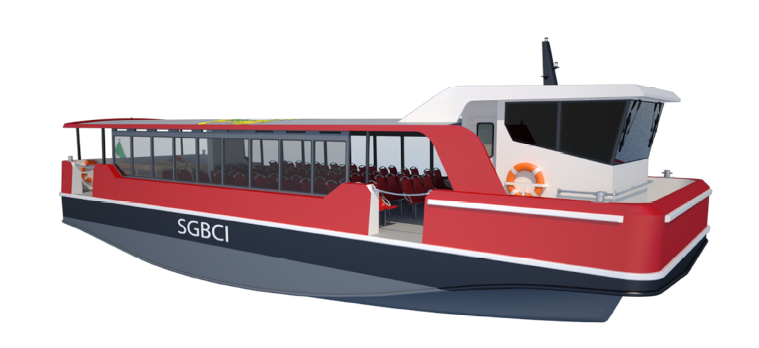 Tramwaje wodne ze stoczni Damen w Koźlu trafią do Afryki