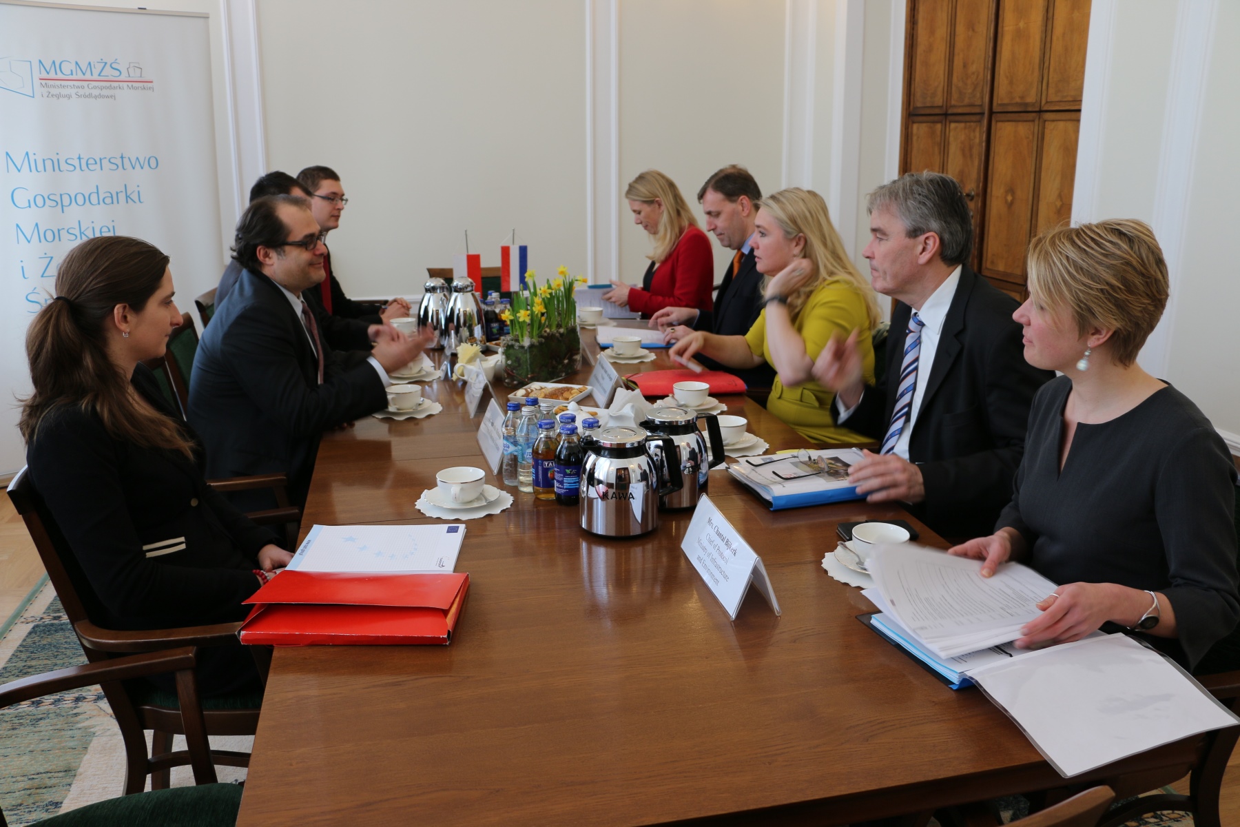 O żegludze sródladowej z Holendrami