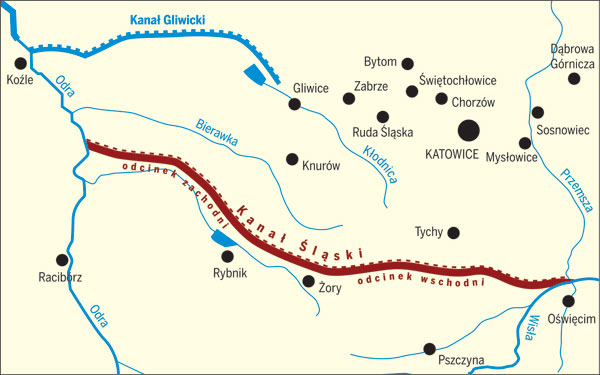 Samorządy chcą Kanału Śląskiego