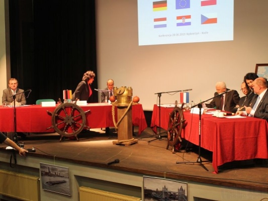 W Koźlu o Kanale Odra - Dunaj na polskim odcinku