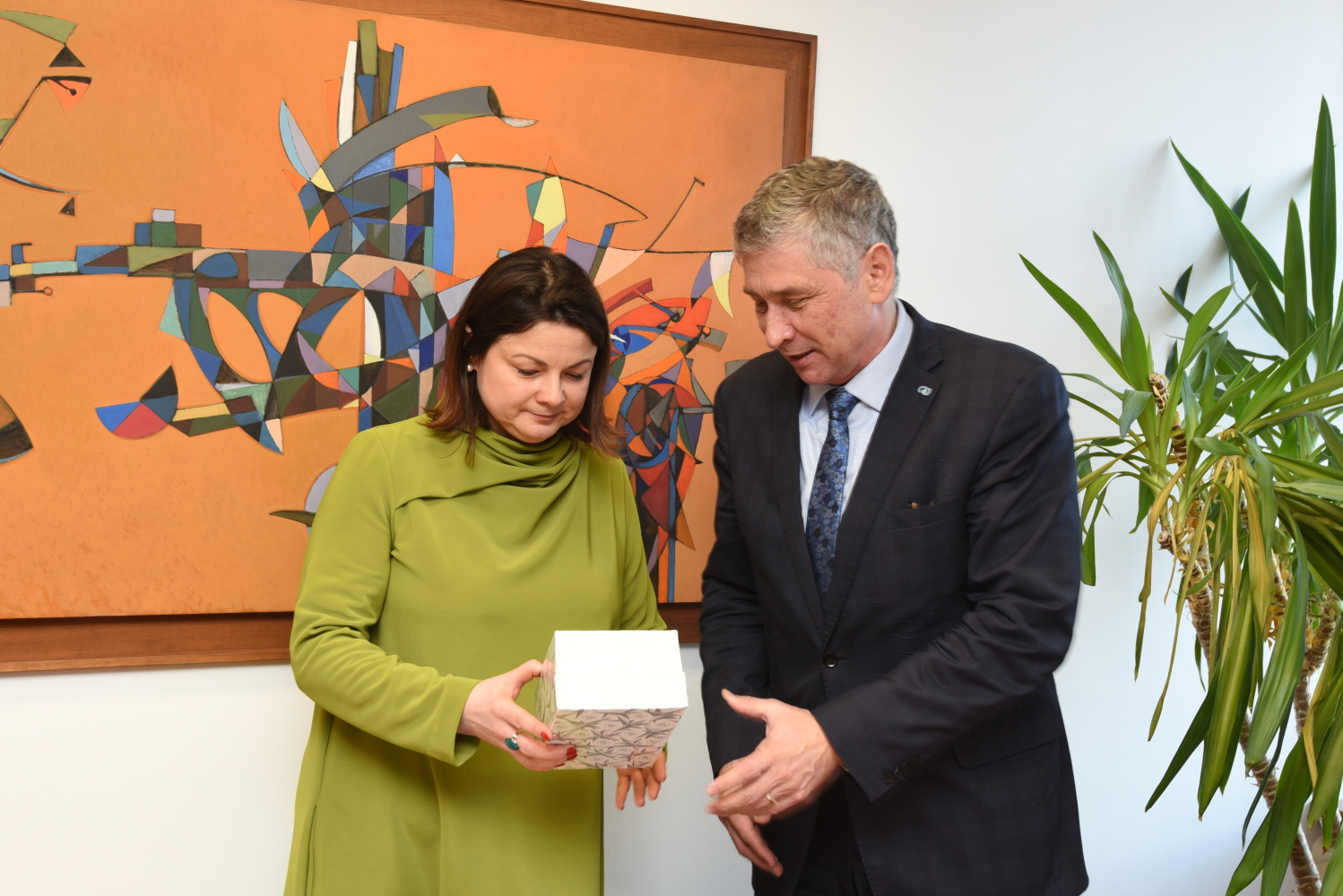 Hejtman Morawsko-śląskiego spotkał się z  konsulem RP w Czechach