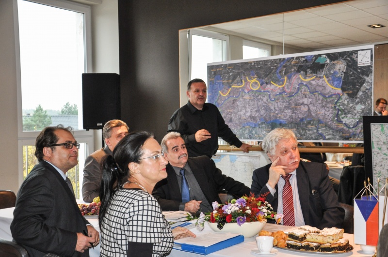 W Kuźni Raciborskiej o kanale Odra-Dunaj