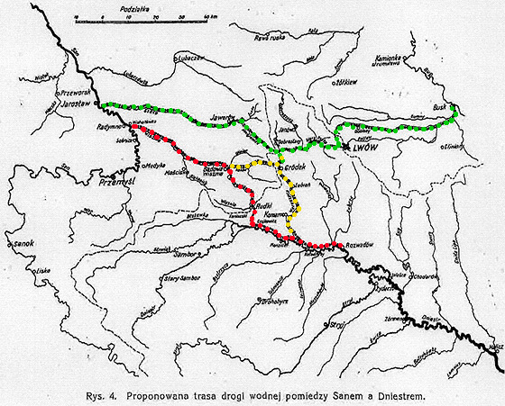 Bałtyk - Morze Czarne lecz nie tylko Odra - Dunaj