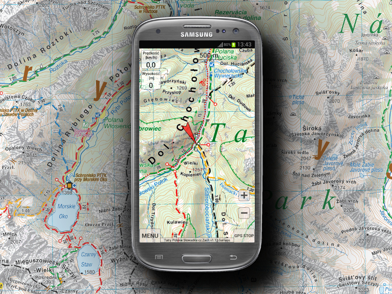 KaMap Pro AN - nawigacja turystyczna na Androida