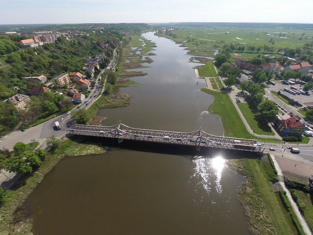 Most w Krośnie Odrzańskim będzie podniesiony.