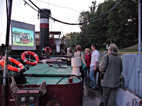Noc Muzeów na statkach Muzeum Odry