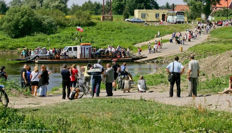 Dobrze że jest odrzański prom...