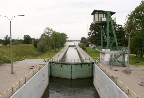Strabag przebuduje śluzę na Martwej Wiśle w Gdańsku