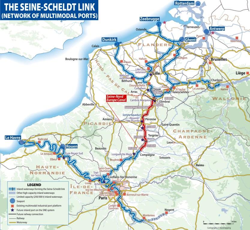 Drogi wodne - konfrontacja Polska-Francja
