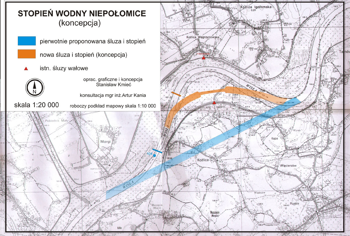 Niepołomice nie odpuszczą budowy stopnia