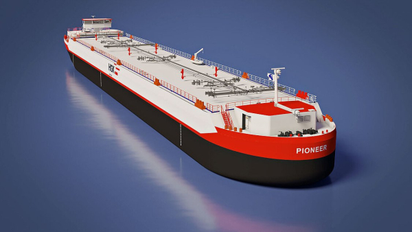 HGK Shipping: Gazowiec do przewozu amoniaku i skroplonego CO2