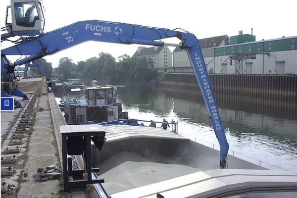 Przeładunki portowe w Saksonii-Anhalt spadają do rekordowo niskiego poziomu